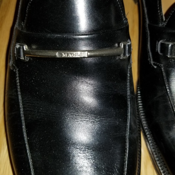 Bruno Magli Black Leather Men\'s shoes size 8.5 main image 7